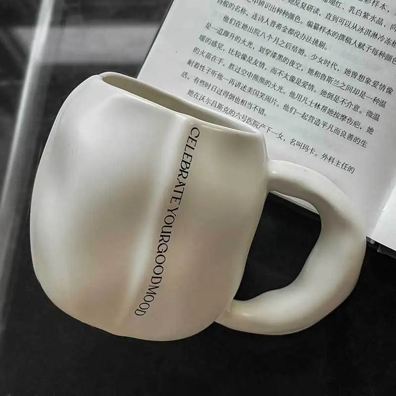 Text Pattern Mug